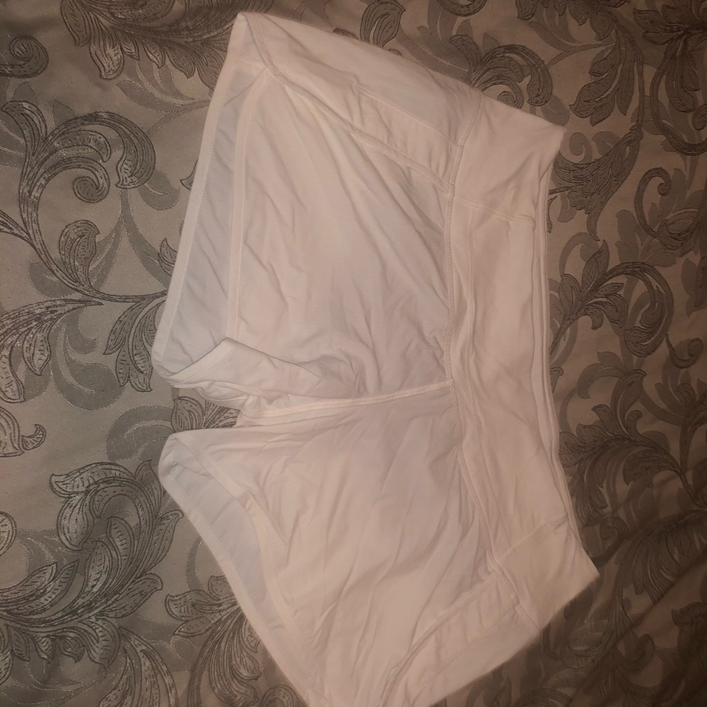 Lululemon Speed Short Liner WHITE